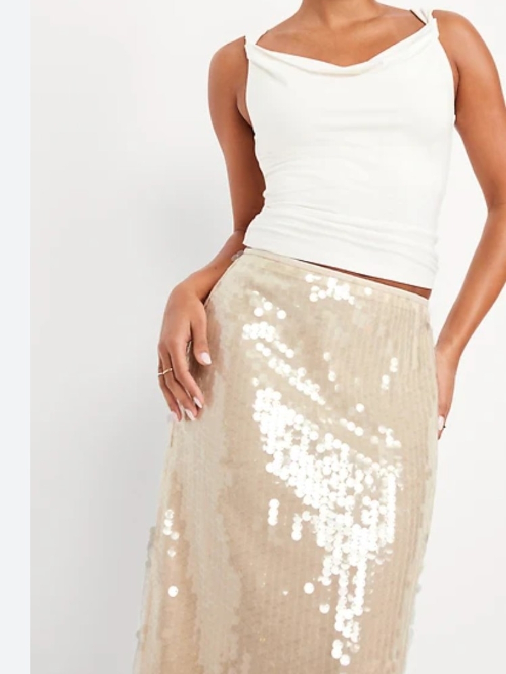 NWT Old Navy Sequined Skirt